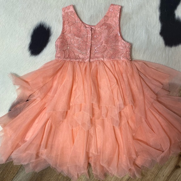 American Princess dress ball gown layered tulle, bling, lace, and sparkles - Picture 7 of 7